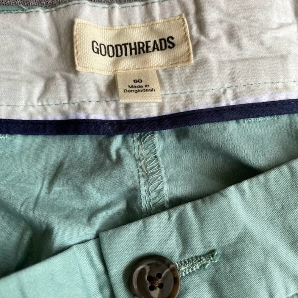 Men's Slim-Fit 7" Flat-Front Comfort Stretch Chino Short, Size 60 - Picture 4 of 6